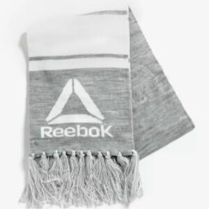 Reebok rally gray‎ tassel scarf new